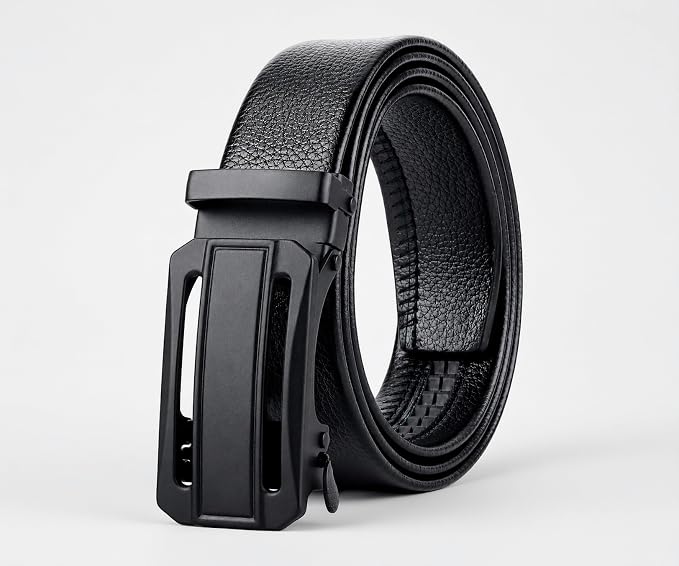 ZORO Vegan Leather Belt for Men | Black | RAB-54