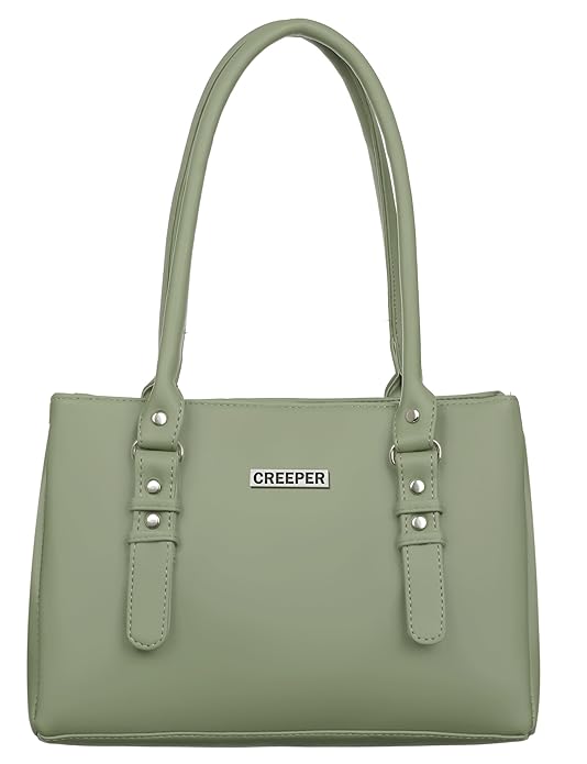 Creeper Women's Vegan Leather Design Handbags Shoulder Hobo Bag Ladies Purse (Large)
