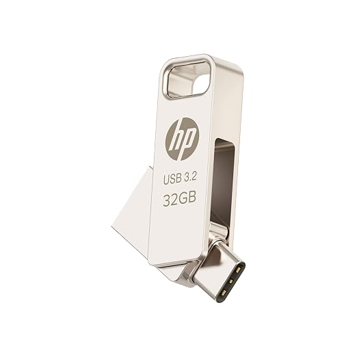 HP 886C 32GB OTG Flash Drive 3.2 (Gold)