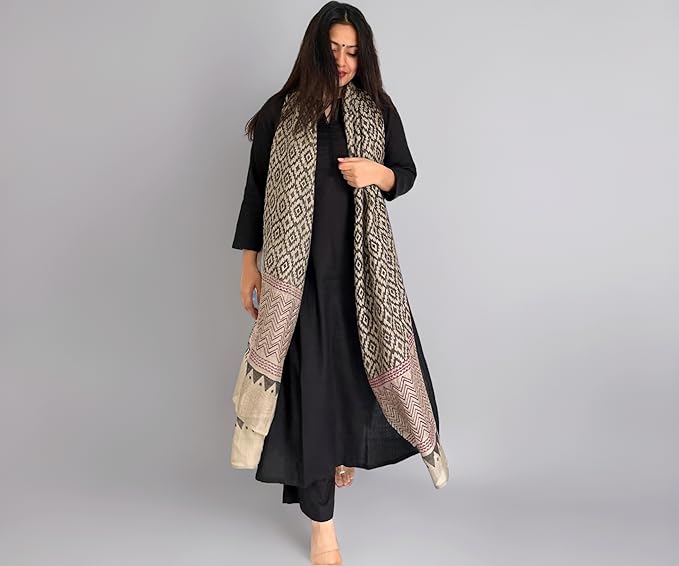 ANNI Designer Women's Rayon Viscose Straight Solid Kurta with Pant & Dupatta