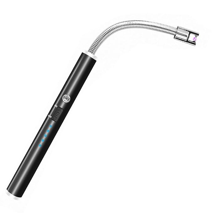 Electric Rechargeable Plasma Lighter, Multicolor