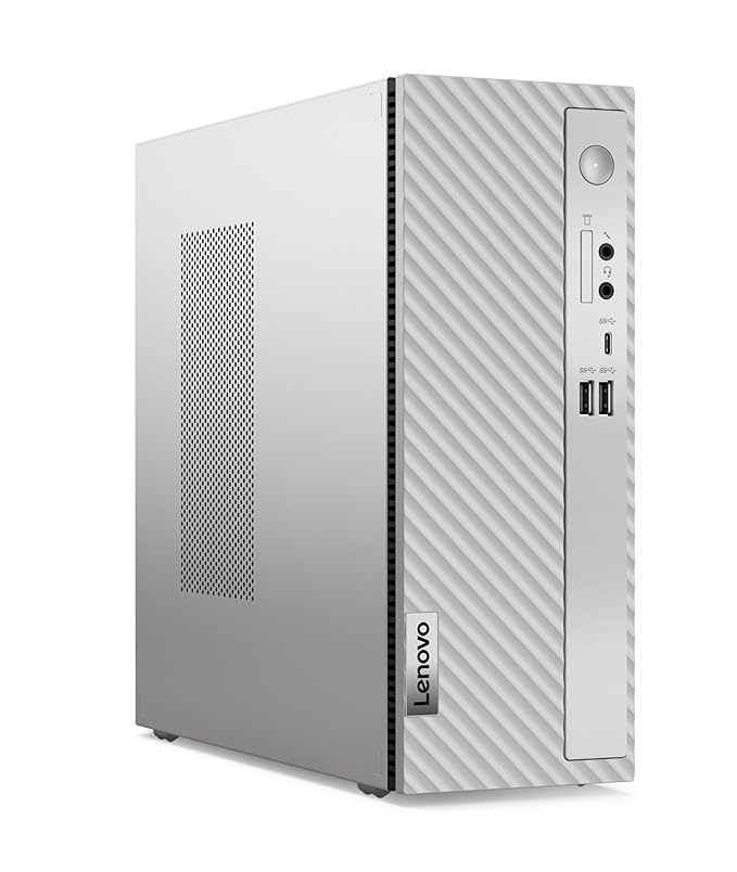 Lenovo Ideacentre 3 Desktop (13Th Gen Intel Core I3 13100/8GB/512GB SSD/Interated UHD Graphics 730/Win11/Office 2021/Wifi 6/Bluetooth 5.1/USB Calliope Keyboard & Mouse/Cloud Grey), 90VT00BWIN