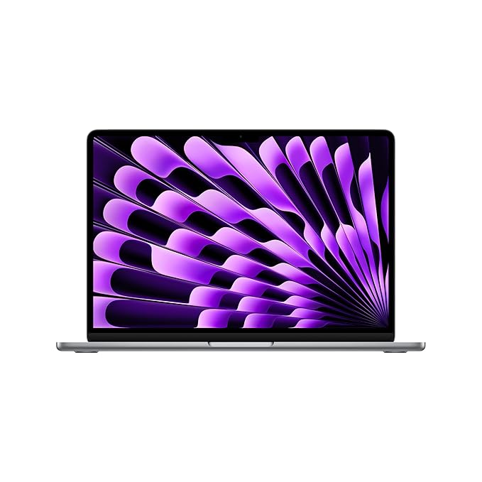 Apple 2024 MacBook Air (13-inch, Apple M3 chip with 8core CPU and 10core GPU, 24GB Unified Memory, 512GB) - Space Gray