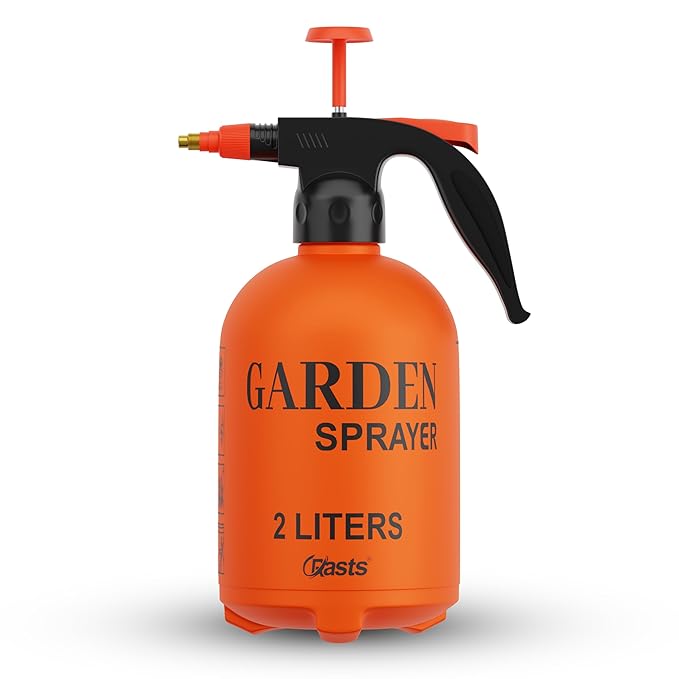 Pressure Spray Pump | Gardening Water Pump Sprayer | Plant Water Sprayer for Home Garden | Spray Bottles for Garden Plants and Lawn | Plant Watering Can (Spray Pump 2 Liter) (Red)
