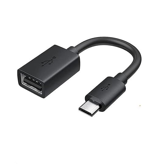 C & E-Cables & Etc-Micro USB OTG Adapter - USB Female to Micro USB for Easy Connectivity [ Pack of-4 ]