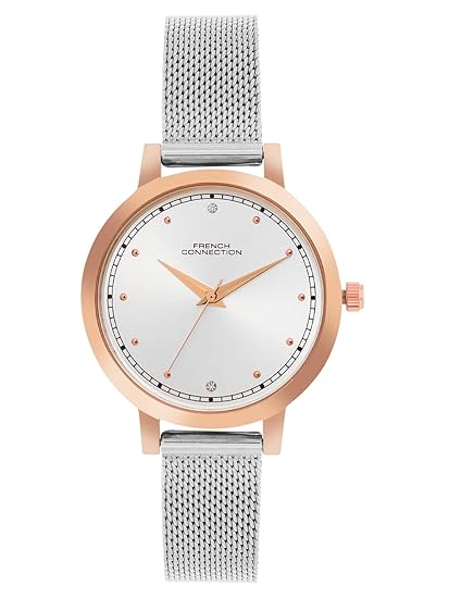 French Connection Analog Silver Dial Women's Watch-FCN055A