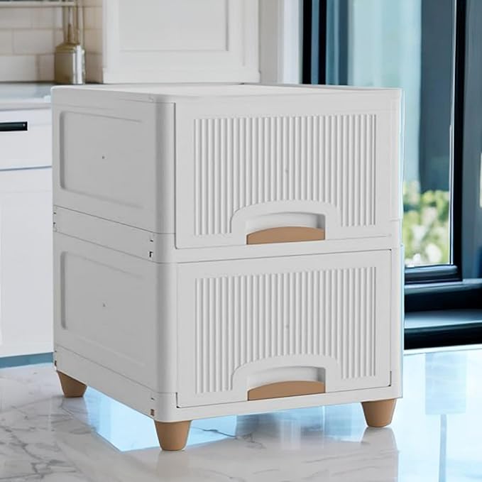 SpaceOrganizer Cupboard for Storage/Durable Storage Cabinet/Cupboard for Home/Office Cabinets/Cupboards/Bookcases/Cupboards/Drawers/File Cabinets (Cupboards- 1 Door (White), 2PCS)