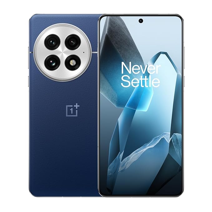 OnePlus 13 | Smarter with OnePlus AI | Lifetime Display Warranty |12GB RAM 256GB Storage Midnight Ocean | Official Smartphone for BGMS 2025