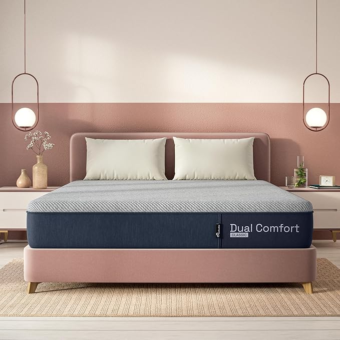 Wakefit Dual Comfort with Hard & Soft Foam Mattress | 7 Years Warranty | Mattress Single Bed, Foam Mattress, 6-Inch Bed Mattress, Single Size (70x34x6 Inches_7 Pressure Zone Foam)