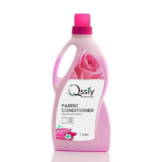 QSSIY 1L Fabric Conditioner | Love Lily | Softens Clothes & Towels | Hand & Machine Wash | India