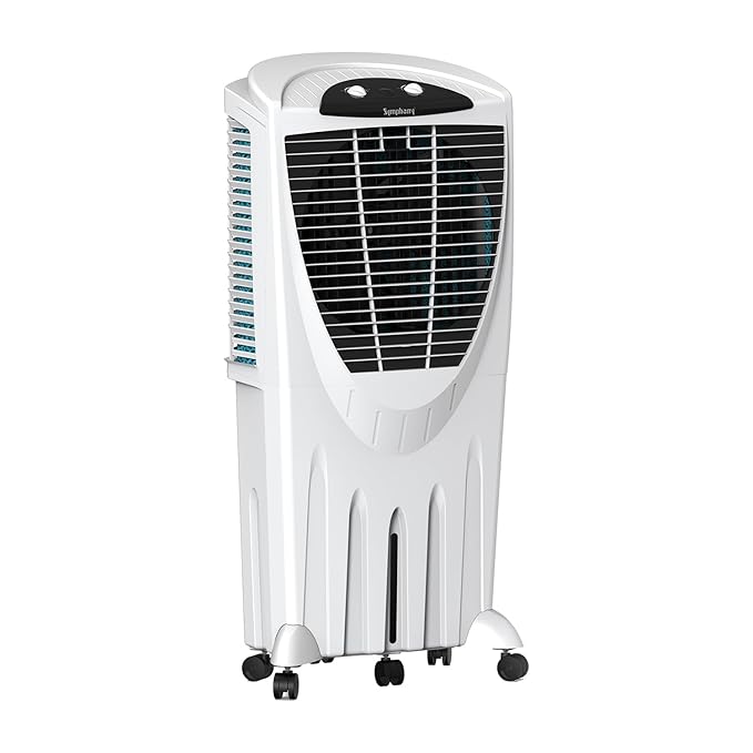 Symphony Winter 100XL Desert Air Cooler | 4-Side Honeycomb Pads | +Air Fan Technology | Cool Flow Dispenser | 105L | 1-Year Warranty