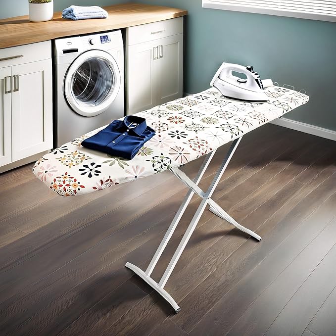 Benesta Premium T-Leg Wood Foldable Ironing Board (Mosaic)