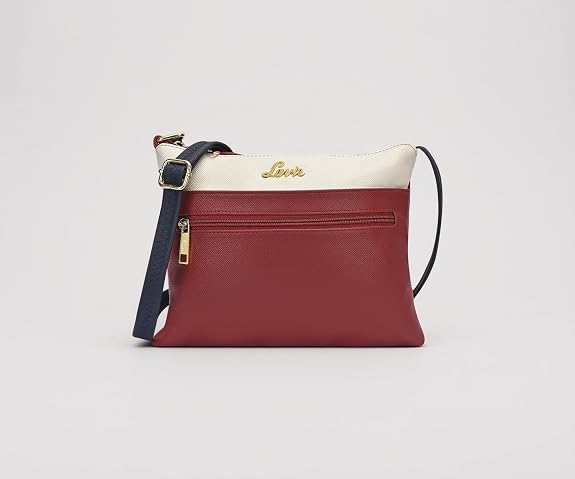 Lavie Women's Colourblock Lucille Top Zip Cross Body Sling Bag | Ladies Purse Handbag | Gift for Women