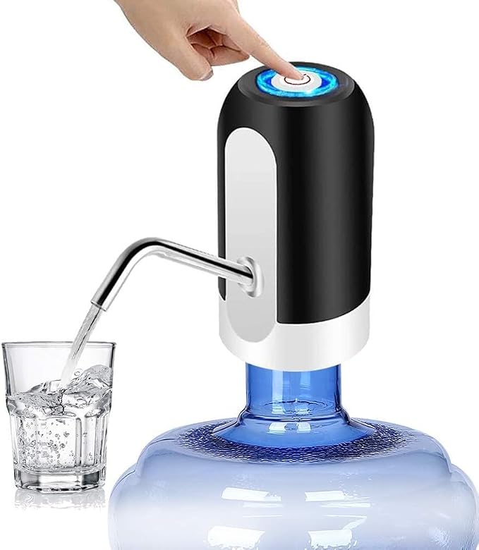 Blackt Electrotech BT028WD Automatic Wireless Water Dispenser Pump  -  USB Rechargeable Pump for 20-Litre Bottles