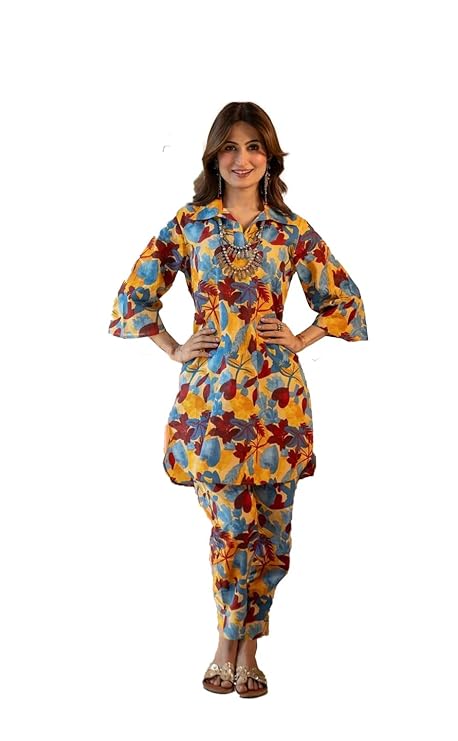 Trendy Queen Co Ord Set | Casual Wear Pant Top Set | Fancy Co-Ord Set | Full Pair Set | Coord Sets for Women | Top Pant Set (SD798)