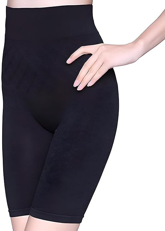 ABTER Women's Waist Shapewear with Anti-Rolling Strip  -  Tummy Control Slimming Panties for a Smoother, Sculpted Waistline Black