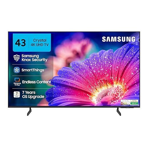 Samsung 108 cm (43 inches) Crystal 4K Vista Ultra HD Smart LED TV UA43UE81AFULXL
