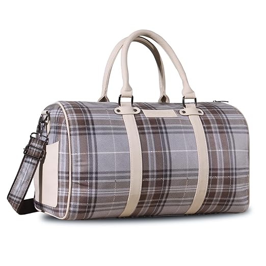 Nordia Glenmore Heritage Duffel  -  Tartan Luxe Edition | Unisex Multipurpose Travel Duffel Bag