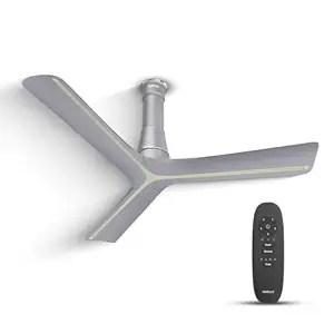 Havells Inveno LX 1200 mm BLDC Ceiling Fan|ABS Aerodyanamic Blades|Telescopic Canopy|Timer, Breeze,Sleep,MOP Modes|Reverse Feature|100% Copper Wire Motor|Free Installation|2 Year Warranty(Matt Mist)