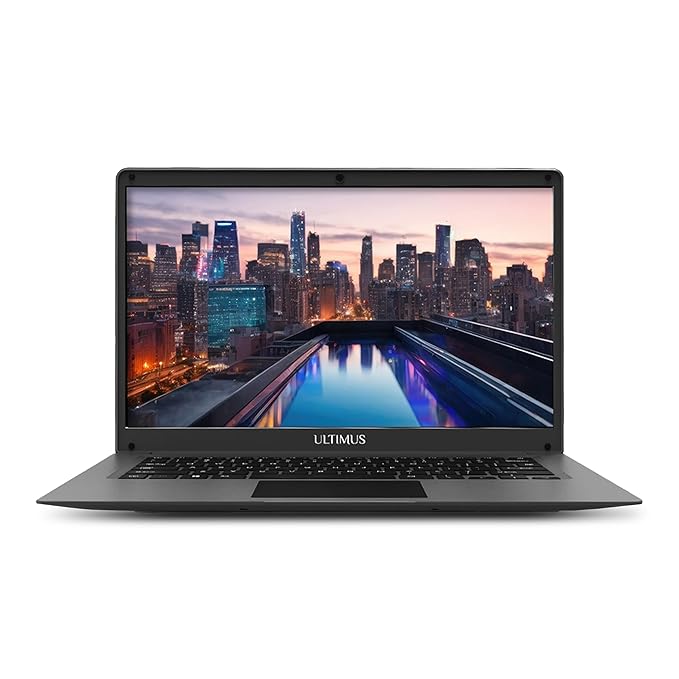 ULTIMUS PRO Intel Celeron Dual Core 2.8 GHz | 8GB RAM | 256GB SSD (Expandable upto 512GB) | 14.1" IPS | 178° Wide Viewing Angle | Intel HD Graphics | Windows 11 Home | Lightweight 1.2Kg | Black