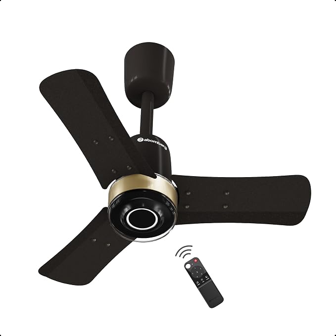 atomberg Renesa Smart Elite 600mm BLDC Ceiling Fan with Remote Control | BEE 5 star | High Air Delivery with Moonbeam LED Light | New Sleek Design | Newly Launched | 5 Year Warranty | Earth Brown