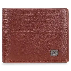 Lavie Sport Henry Bi-Fold Wallet for Men|2 Currency compartments|Holds Upto 4 Credit/ATM Cards|Transparent ID Slot|12 Months Warranty|Box Packaging for Gifting