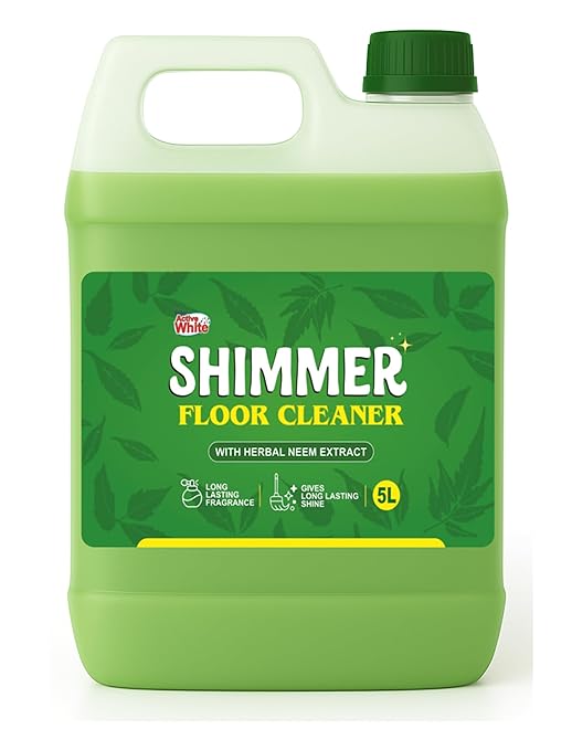 Shimmer Neem Floor & Surface Cleaner  -  5L Mega Jar | Natural Disinfectant with Germ Protection | Long-Lasting Fragrance | Safe for Kids & Pets | All Surface Use | Home and Commercial Use