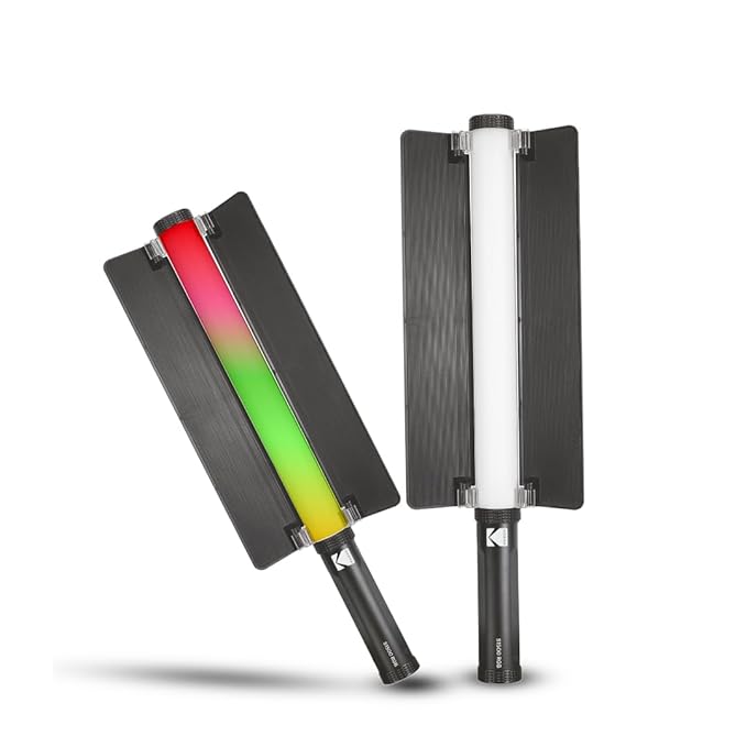 Kodak S1500 RGB Video Stick Light with Wireless Remote|2800K-6800K Adjustable Color Temp.|High Brightness|95 CRI|3200mAh Battery|FX9 Modes|Flexible & Light Weight for Photo-Shoot &Video Shoot