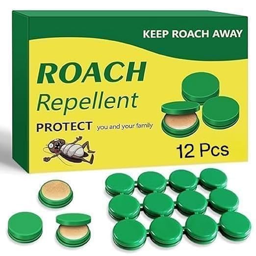 [Apply Coupon] - Natural Cockroach Killer for Kitchens, Bathrooms & Cabinets | Home Remedy Roach Bait & Anti-Roach Repellent Non-Toxic (12)