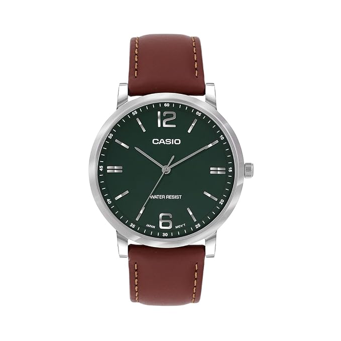 Casio Enticer Men MTP-SN5YL-3A Analog Green Dial Men (A2438)