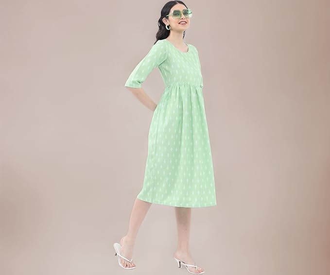 Vishudh Women's Casual Dress | Comfortable Everyday Wear for All Occasions | Chic & Versatile Fashion for Women