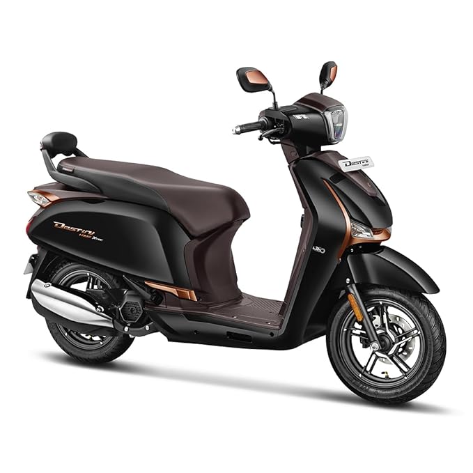 Hero DESTINI 125 FI ZX+ DSSC (OBD2B) Scooter Pearl Black Booking for Ex-Showroom Price