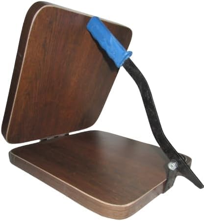 Wooden Square Roti Maker Press Machine with Handle for Kitchen Plywood Manual Chapati Maker Indian Poori Papad Khakhra Making Machine (Plywood Square, 10 inch)