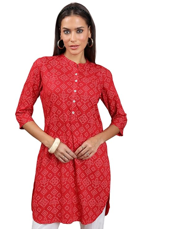 Vishudh Women's Kurta | Comfortable Ethnic Wear for Daily Use | Lightweight & Breathable Indian Top