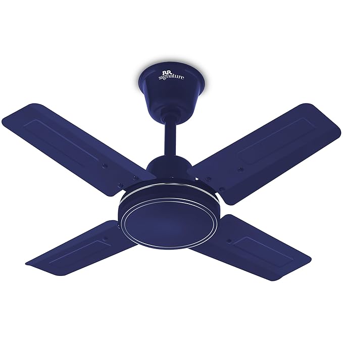RR Signature MORPHEUS 600 MM High Speed| 4 Blades |BEE Star Rated Ceiling Fan | 2 Year Warranty OXFORD BLUE