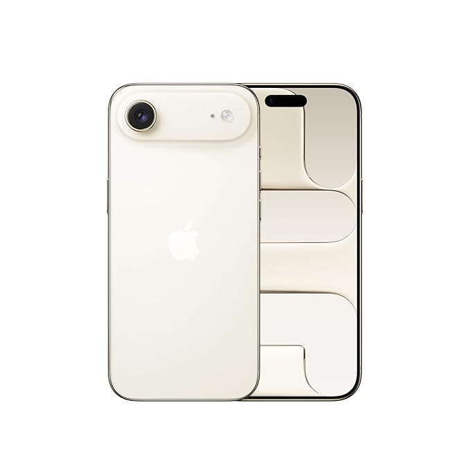 iPhone Air 256 GB: Thinnest iPhone Ever, 16.63 cm (6.53) Display with Promotion up to 120Hz, Powerful A19 Pro Chip, Center Stage Front Camera, All-Day Battery Life; Light Gold
