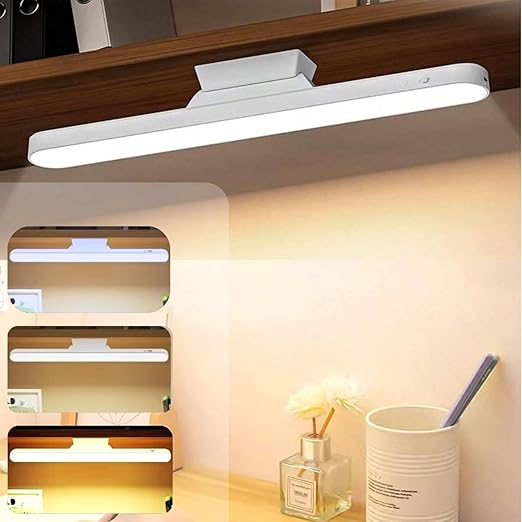 One94Store USB Rechargeable Magnetic Cabinet Light | Slim LED Under Cabinet Lamp with Curved Edge, 3-Color Dimmable & 1200mAh Battery | Kitchen, Closet & Bedroom