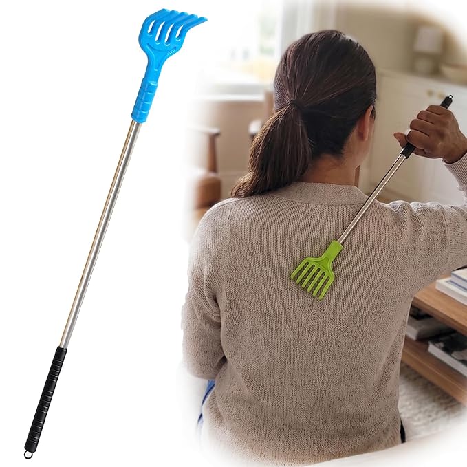 2Pc Plastic Back Scratcher Itching Hand Stick Tool for Body Scratching (2ITCHINGSTICK)