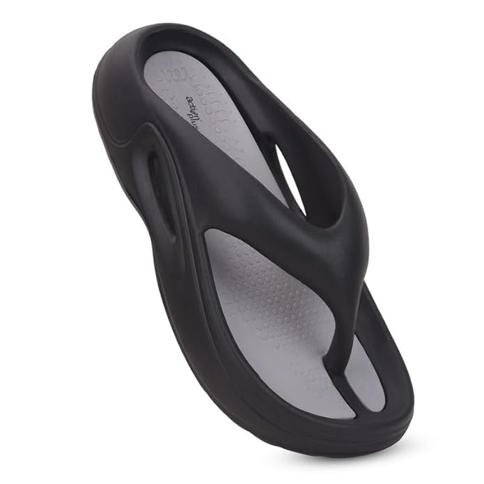 ACTION Extra Soft Men's PILO Comfort Slippers | Lightweight & Anti-Skid Flip Flops with Cushioned Footbed | Waterproof Slippers for Men & Boys  -  ART APTM-26