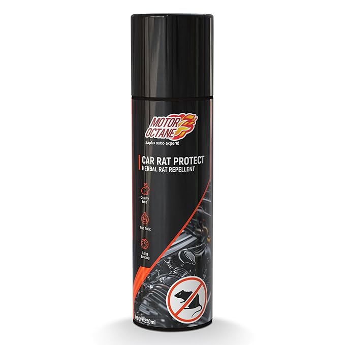 Car Rat Protect Spray | Herbal Rat Repellent Spray for Car | 250ml (175g) | Non-Toxic, Cruelty-Free, Long-Lasting Protection for Engine Bay, Cables & Rubber Hoses, Electrical Wiring