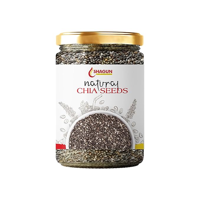 Shagun Natural Chia Seeds 150gm | Fresh Superfood Seeds | Rich in Omega-3, Fiber and Plant Protein | Crunchy and Nutritious Seeds in Fresh | Versatile for Smoothies, Salads & Baking