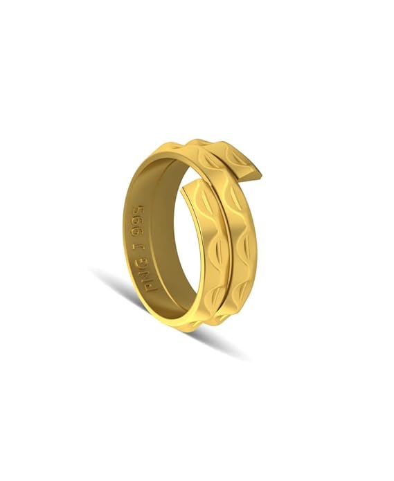 P.N.Gadgil Jewellers 0.5 gm Vedhani Gold Ring 24 kt (995)