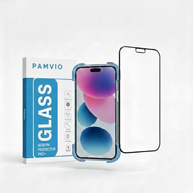 Tempered Glass for iPhone 17 | Edge to Edge Full Screen Coverage | Scratch Resistant | Military-Grade Gorilla Glass Screen Protector | Case Friendly, Anti-scratch and Bubble free with Installation Kit