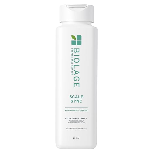 Biolage Scalp Sync Anti-Dandruff Shampoo for Dandruff Removal and Balances Scalp with Piroctone Olamine for 72HR Balanced Scalp for Women and Men Vegan and Cruelty-Free Treatment