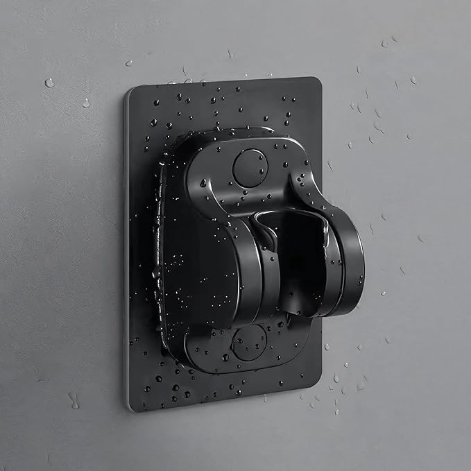 Self Adhesive Hand Shower Holder/Health Faucet Holder | Wall Mount Jet Spray Holder for Bathroom | No-Drill Install