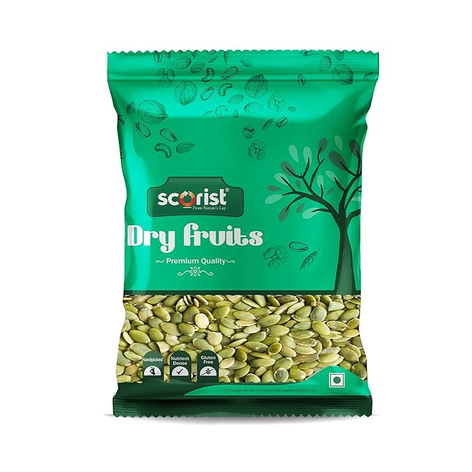 Scorist Premium Pumpkin Seeds 200g | Seeds for Eating | Protein Rich Seeds | Healthy Diet Snacks | Rich in Protein