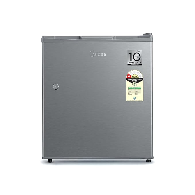 Midea 50 L 1 Star Direct Cool Single Door Mini Ref (MDRD50D1HLSS)
