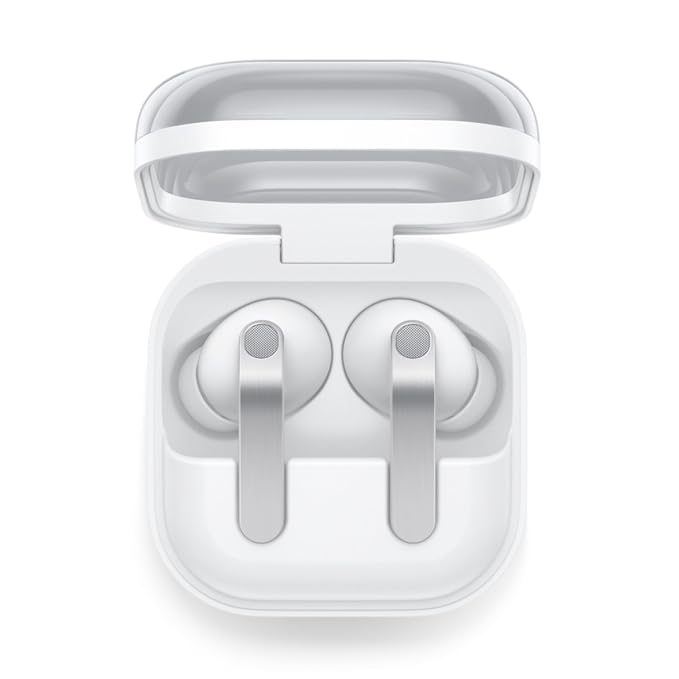Samsung Galaxy Buds4 Pro (White) in-Ear Wireless Earbuds with Hi-Fi Audio | Adaptive ANC 2.0 and EQ 2.0 | 2-Way Speaker | 360-Audio | Voice Detect | Live Translation | Head Gesture | IP57 | Hi-Fi Audio, Adaptive ANC 2.0 and EQ 2.0, 2-Way Speaker, 360-Audio, Voice Detect, Live Translation, Head Gesture, IP57