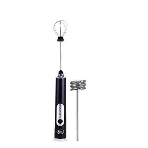 Pigeon Milk & Coffee Frother Rechargable| 2 in 1 Handheld Frother and Egg Whisker | 1 Year Warranty| 3 Speed Setting| Black