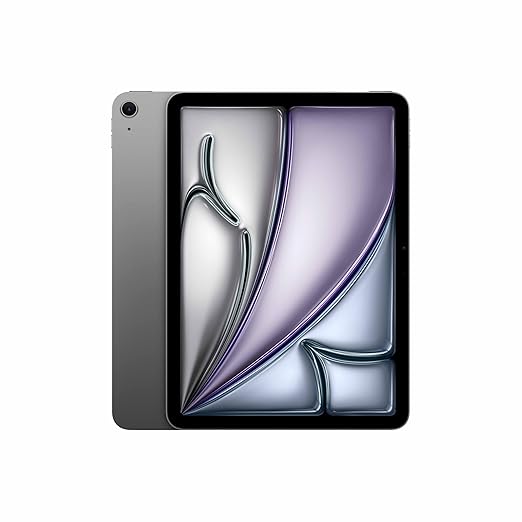 Apple iPad Air 27.59 cm (113) (M4): Liquid Retina Display, 128 GB, 12MP Front/Back Camera, Wi-Fi 7 with Apple N1, Touch ID, All-Day Battery Life  Space Gray